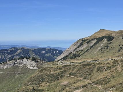 Foto de Gudrun Lippert a lo largo del recorrido