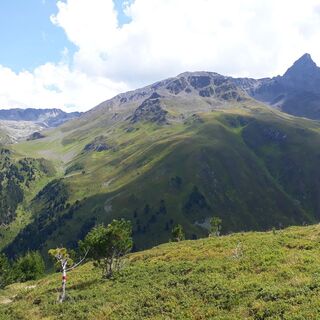 Blick zum Piz Kesch