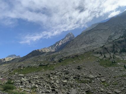 Foto von Toni Lerda entlang der Tour