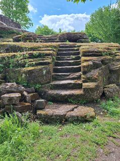 Foto von Katharina entlang der Tour