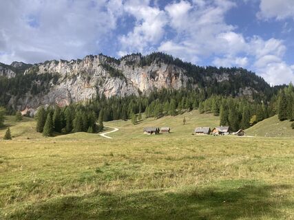 Foto von Maria Kogler entlang der Tour