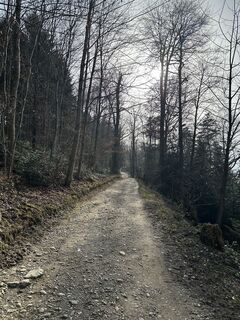 Foto de Nadia Helfenstein a lo largo del recorrido