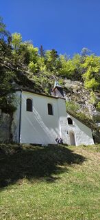 Foto von Elfriede Moessler entlang der Tour