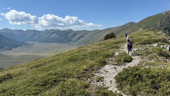 Foto von Emanuel Peter Patrioli entlang der Tour