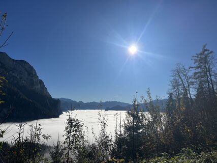 Foto von Barbara Berger entlang der Tour