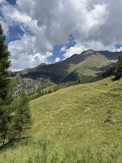 Foto von Hans Ferdinand Hauser entlang der Tour