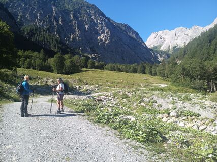 Foto von Andreas Zöchling entlang der Tour