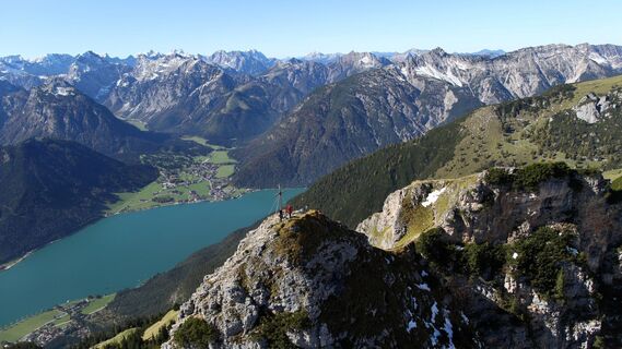 der Gipfel des Rotspitz