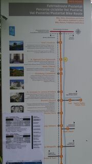 Fahrradroute Pustertal