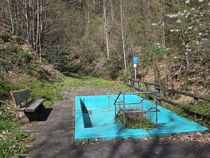 Foto von Christiane Schütz entlang der Tour