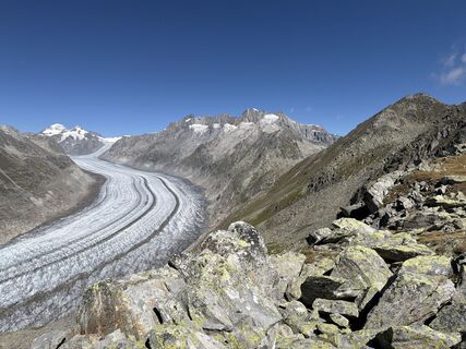 Photo de Hartwig Trost le long du parcours