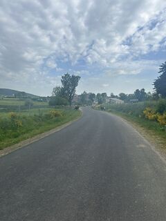 Zdjęcie z Andi Felix wzdłuż trasy