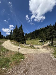 Foto von Irene Frattaroli entlang der Tour