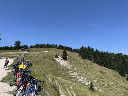 Foto von Heinz Sperl entlang der Tour