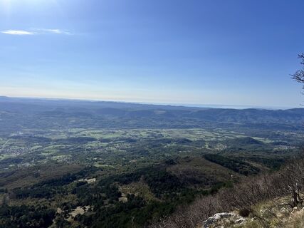 Foto von Tjasa Strehar entlang der Tour