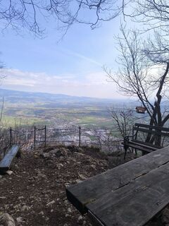 Fotografia z Katja Klemenčič na trase