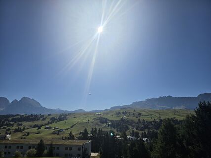 Foto de Susanne Rattacher a lo largo del recorrido