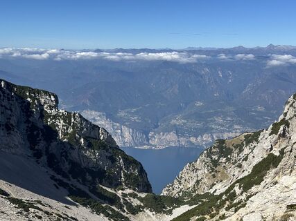 Photo de Agnese Martinelli le long du parcours