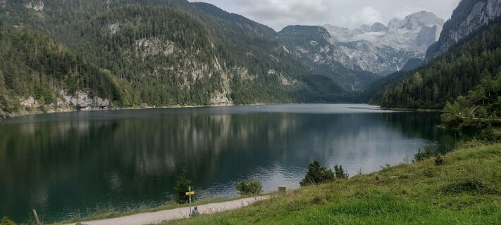 Photo de Peter Fasol le long du parcours