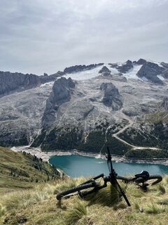 Fotografia z Klaus Kronthaler na trase