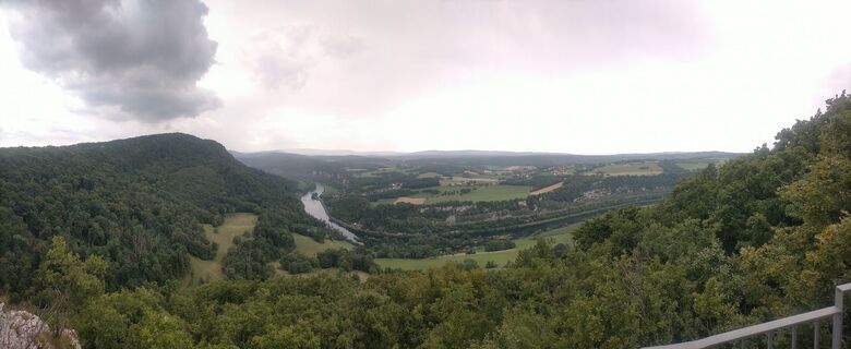 Foto de Adrien Garniron a lo largo del recorrido