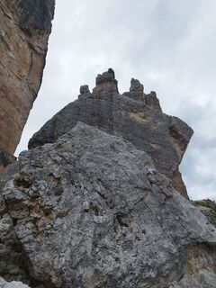 Foto von Anne-Lise Garnier entlang der Tour