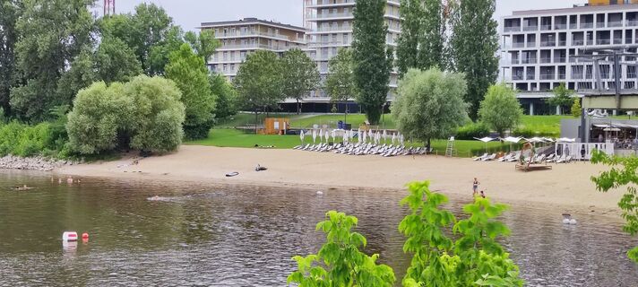 Foto von Mária Borsos entlang der Tour