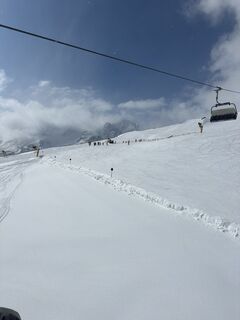 Foto von Leonie entlang der Tour