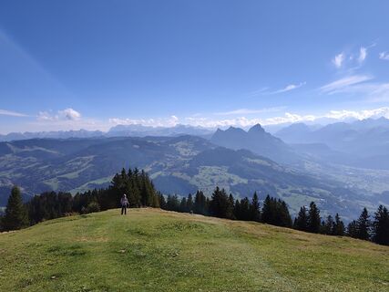 Foto von Peter Seliner entlang der Tour