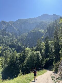 Foto von Simon Payreder entlang der Tour