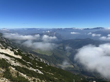 Photo de Agnese Martinelli le long du parcours