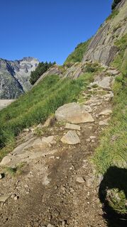 Foto von Daniela Lindau entlang der Tour