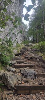 Foto de Darija Forgač a lo largo del recorrido