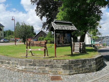Am Beginn: Wilderer-Pfad Gehlberg