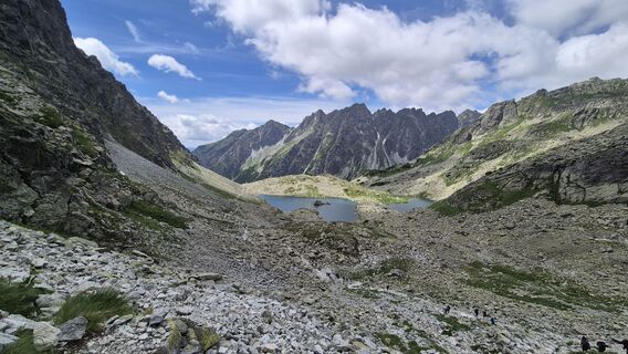 Foto de Vivien Kántor-Ladányi a lo largo del recorrido