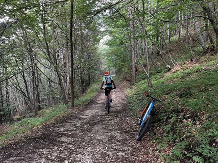 Foto von Stefano “Iddo” entlang der Tour