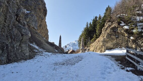 Foto von Günter Smole entlang der Tour