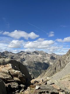 Photo de Simone Saglietti le long du parcours