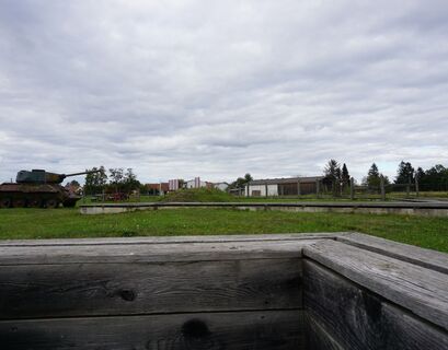 Iron Curtain Trail - Schützengraben bei Bildein