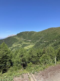 Foto von Albert Purtscher entlang der Tour