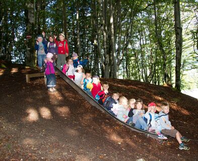 Erlebnisparcours Buchbichl - Rutsche