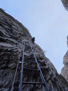 Foto von Florian Dürnegger entlang der Tour
