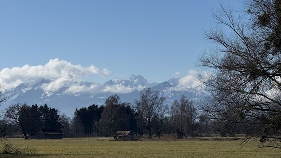 Foto von Heinz Isele entlang der Tour