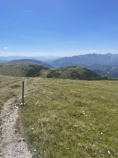 Photo de Petra Pirker le long du parcours