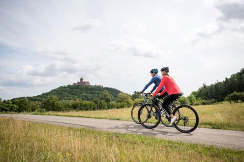 An der Wachsenburg vorbei