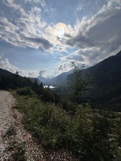 Foto von Thomas Pointecker entlang der Tour