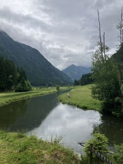 Foto von Barbara Lung entlang der Tour
