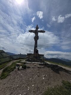 Fotografia z Manfred Blachfellner na trase