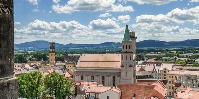 Blick über Zittau