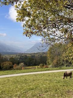 Foto von Cyrill Bischof entlang der Tour